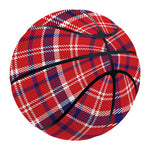 4th of July American Plaid Print Basketball