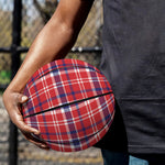 4th of July American Plaid Print Basketball