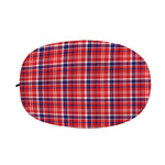 4th of July American Plaid Print Car Side Mirror Covers