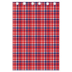 4th of July American Plaid Print Curtain