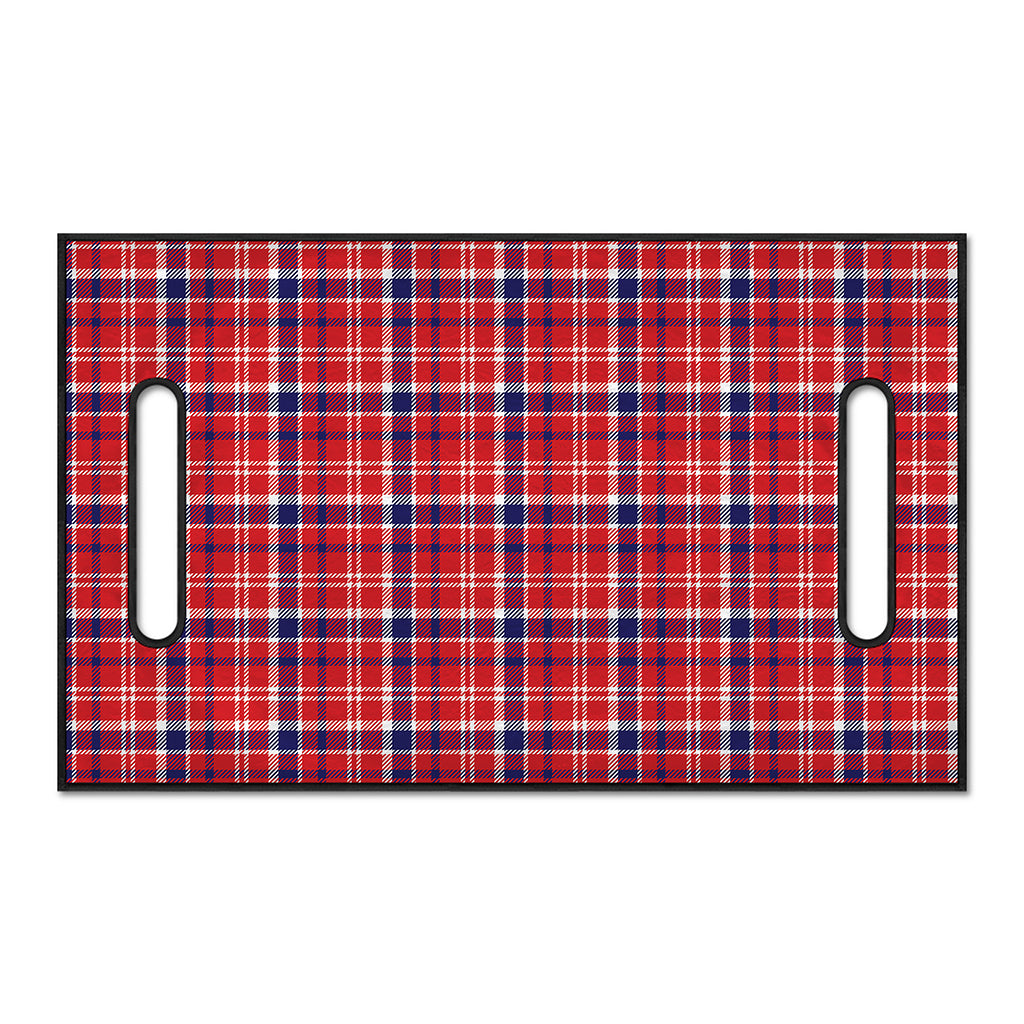 4th of July American Plaid Print Golf Cart Seat Cover