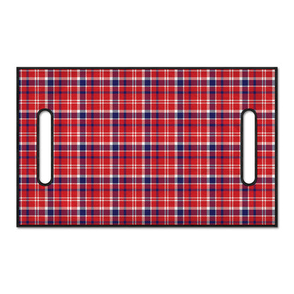 4th of July American Plaid Print Golf Cart Seat Cover