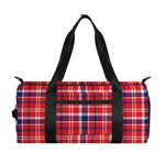4th of July American Plaid Print Gym Bag