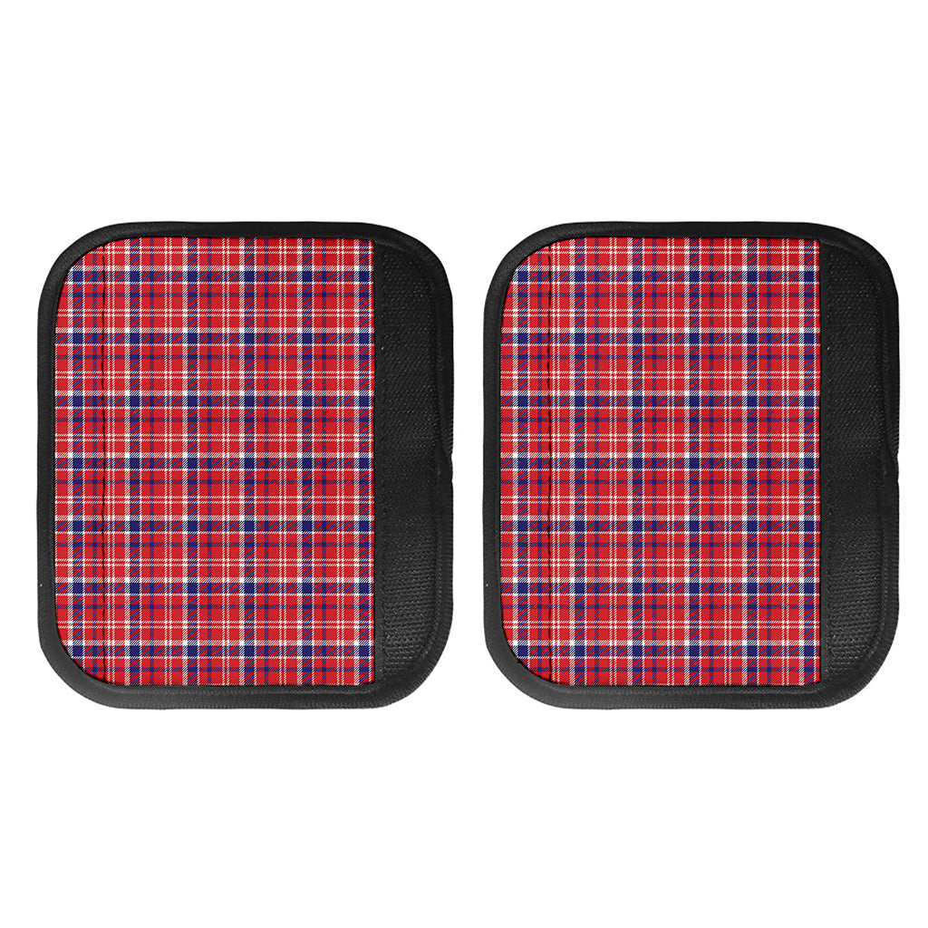 4th of July American Plaid Print Handle Covers