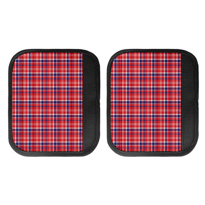 4th of July American Plaid Print Handle Covers
