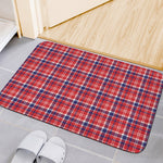 4th of July American Plaid Print Indoor Door Mat