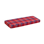 4th of July American Plaid Print Piano Keyboard Cover