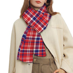 4th of July American Plaid Print Scarf