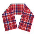 4th of July American Plaid Print Scarf