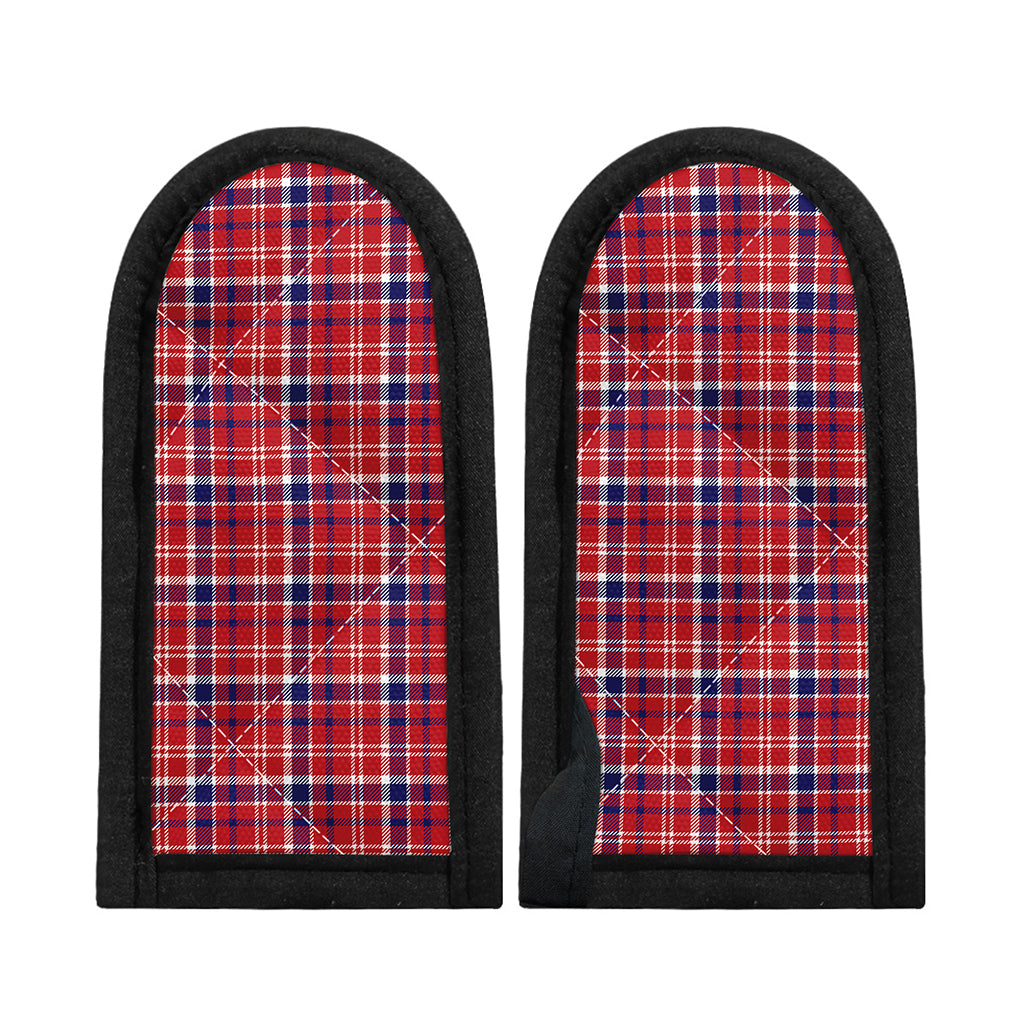 4th of July American Plaid Print Skillet Handle Cover