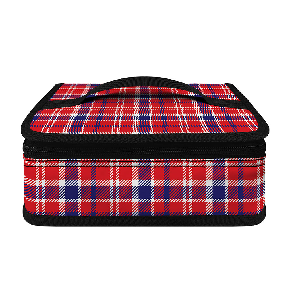 4th of July American Plaid Print Small Lunch Bag