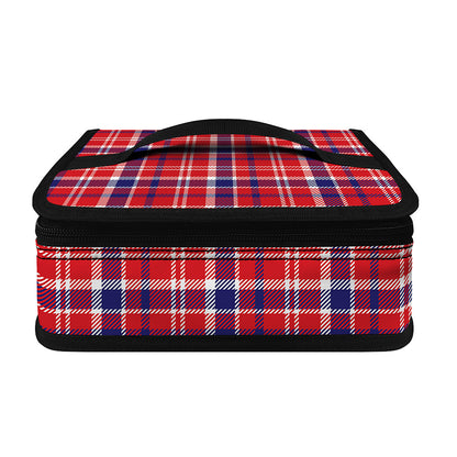 4th of July American Plaid Print Small Lunch Bag