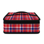 4th of July American Plaid Print Small Lunch Bag