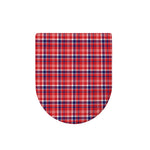 4th of July American Plaid Print Toilet Lid Cover