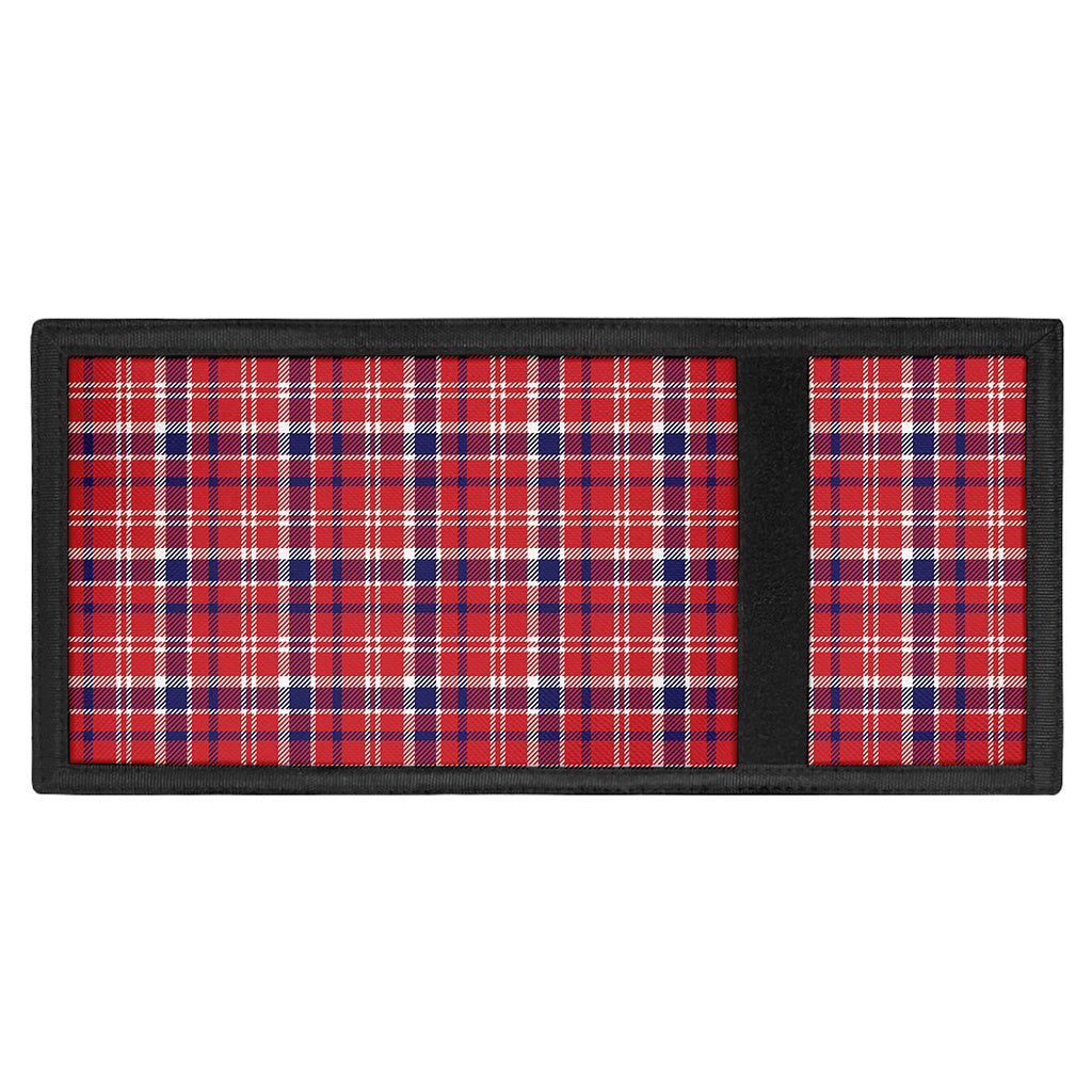 4th of July American Plaid Print Trifold Wallet