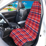 4th of July American Plaid Print Waterproof Car Seat Cover