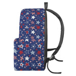 4th of July American Star Pattern Print Backpack