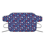 4th of July American Star Pattern Print Car Windshield Snow Cover