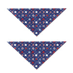 4th of July American Star Pattern Print Dog Bandana