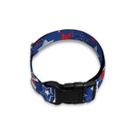 4th of July American Star Pattern Print Dog Collar