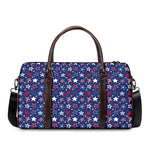 4th of July American Star Pattern Print Duffle Bag