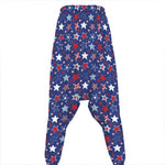 4th of July American Star Pattern Print Hammer Pants