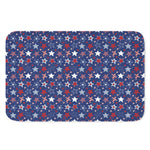 4th of July American Star Pattern Print Indoor Door Mat