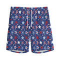 4th of July American Star Pattern Print Men's Athletic Shorts