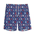 4th of July American Star Pattern Print Men's Sports Shorts