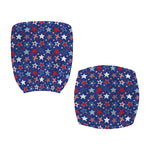 4th of July American Star Pattern Print Office Chair Cover