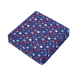 4th of July American Star Pattern Print Outdoor Seat Cushion Cover