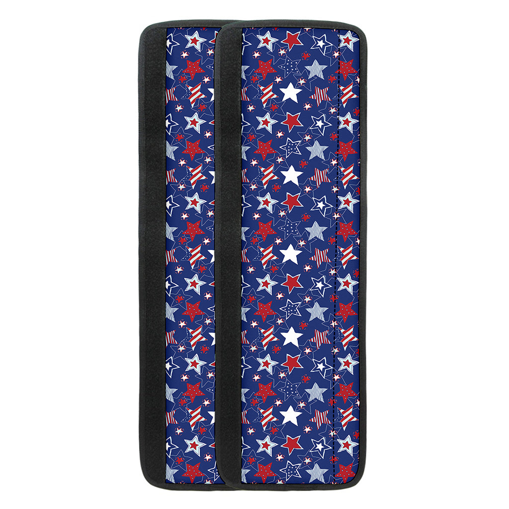 4th of July American Star Pattern Print Refrigerator Handle Covers