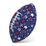 4th of July American Star Pattern Print Rugby Ball