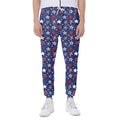 4th of July American Star Pattern Print Joggers