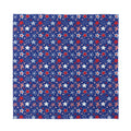 4th of July American Star Pattern Print Silk Bandana