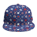 4th of July American Star Pattern Print Snapback Cap