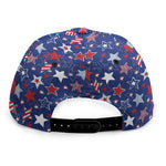 4th of July American Star Pattern Print Snapback Cap