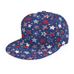 4th of July American Star Pattern Print Snapback Cap
