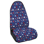 4th of July American Star Pattern Print Waterproof Car Seat Cover