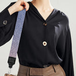 4th of July USA Denim Patchwork Print Bag Strap