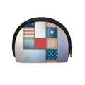 4th of July USA Denim Patchwork Print Coin Purse