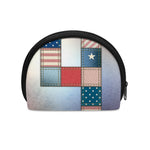 4th of July USA Denim Patchwork Print Coin Purse