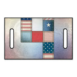 4th of July USA Denim Patchwork Print Golf Cart Seat Cover