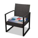 4th of July USA Denim Patchwork Print Outdoor Seat Cushion Cover