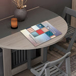 4th of July USA Denim Patchwork Print Placemat