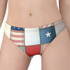 4th of July USA Denim Patchwork Print Women's Panties