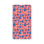 4th of July USA Flag Pattern Print Baby Crib Sheet