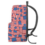 4th of July USA Flag Pattern Print Backpack
