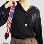 4th of July USA Flag Pattern Print Bag Strap