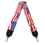 4th of July USA Flag Pattern Print Bag Strap
